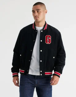 Corduroy Varsity Jacket