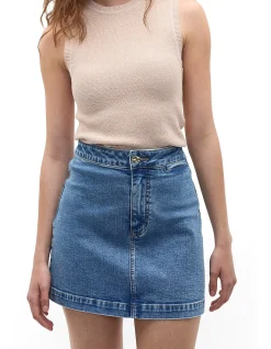 CORE DENIM MINI SKIRT