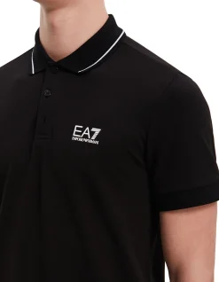 Core Polo T-Shirt Black
