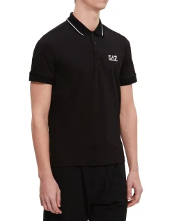 Core Polo T-Shirt Black