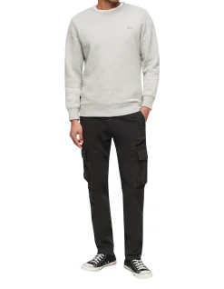 Core Cargo Pant Washed Black