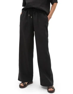 CORE LINEN CASUAL TIE PANT