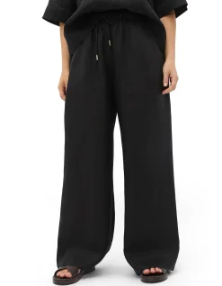 CORE LINEN CASUAL TIE PANT
