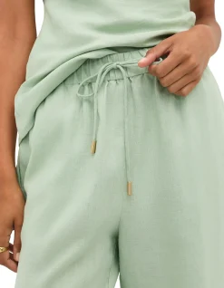 CORE LINEN CASUAL TIE PANT