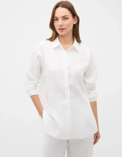 CORE LINEN OVERSIZED SHIRT