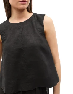 CORE LINEN SHELL TOP