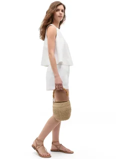 CORE LINEN WAISTED SHORT