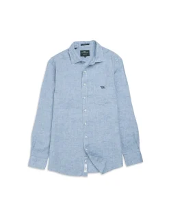 COROMANDEL 2 LONG SLEEVE SPORTS FIT SHIRT - DENIM