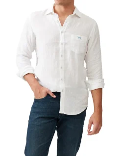 Coromandel 2 Long Sleeve Sports Fit Shirt - Snow