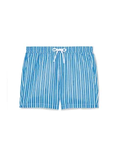 CORVA DRAWSTRING PINSTRIPE SWIMSHORT