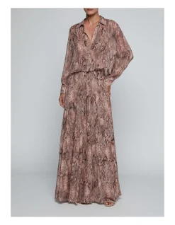 COSETTE CROP HI LOW SHIRT