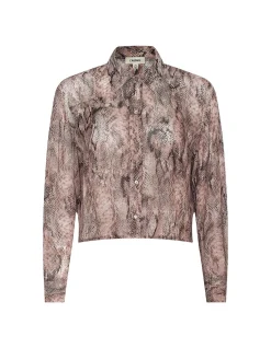 COSETTE CROP HI LOW SHIRT