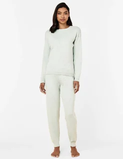 Cosy Pointelle Long Sleeve Top and Jogger