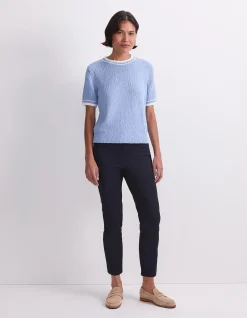 COTTON CREW NECK KNIT