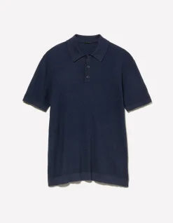 COTTON KNITTED POLO SHIRT