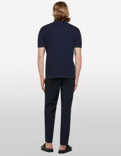 COTTON KNITTED POLO SHIRT