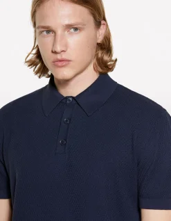 COTTON KNITTED POLO SHIRT