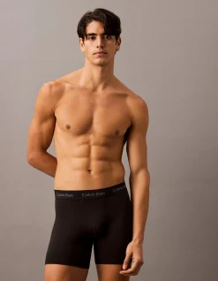 Cotton Stretch Long Leg Boxer Brief 3 Pack