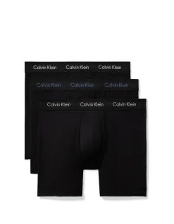 Cotton Stretch Long Leg Boxer Brief 3 Pack