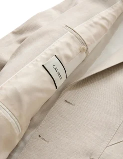 Cotton Twill Jacket Natural