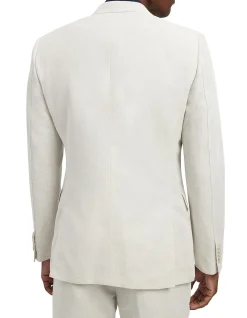Cotton Twill Jacket Natural