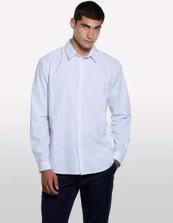 COTTON YARN-DYED SHIRT