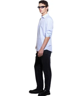 COTTON YARN-DYED SHIRT
