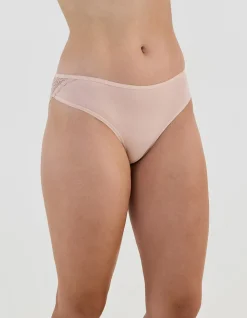 Cotton And Lace Bikini Brief