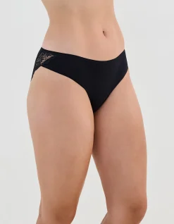 Cotton And Lace Bikini Brief