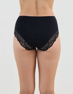 Cotton And Lace Full Brief