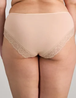 Cotton And Lace Full Brief