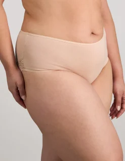 Cotton And Lace Full Brief