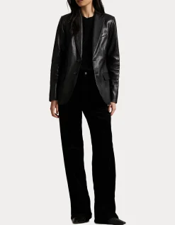 COTTON CORDUROY WIDE-LEG PANT