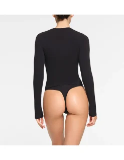 COTTON JERSEY LONG SLEEVE T-SHIRT