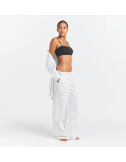 COTTON POPLIN SLEEP OVERSIZED SET