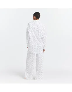 COTTON POPLIN SLEEP OVERSIZED SET