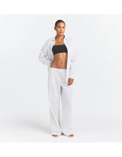 COTTON POPLIN SLEEP OVERSIZED SET