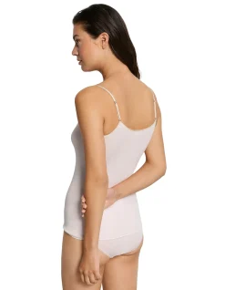 Cotton Seamless Spaghetti Top