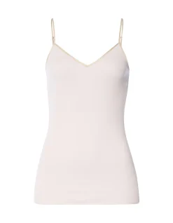 Cotton Seamless Spaghetti Top