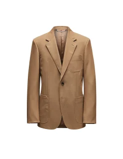 COTTON TWILL BLAZER