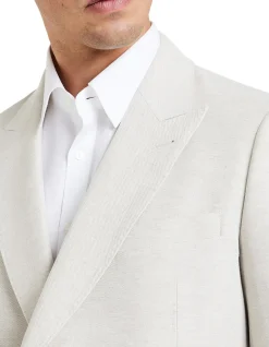 Cotton Twill Double Breasted Jacket