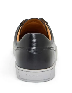 Cowes Sleek Slip On Leather Sneakers