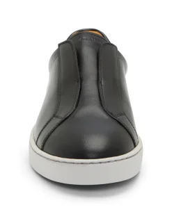 Cowes Sleek Slip On Leather Sneakers