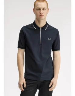 CREPE PIQUE POLO SHIRT