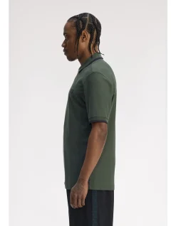 CREPE PIQUE POLO SHIRT