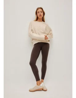 Crop Crew Neck Jumper