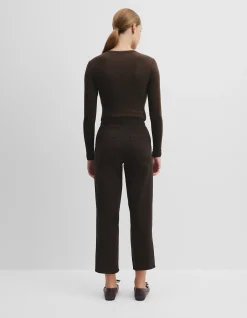 Crop Curve Ankle Length Cotton Jean