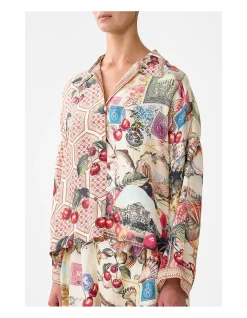 CROPPED RELAXED SHIRT