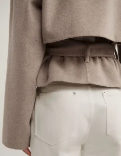 Cropped Trench Coat