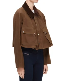 CROPPED BARN JACKET